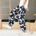 Tsuru Linen Cropped Pant