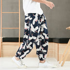 Tsuru Linen Cropped Pant