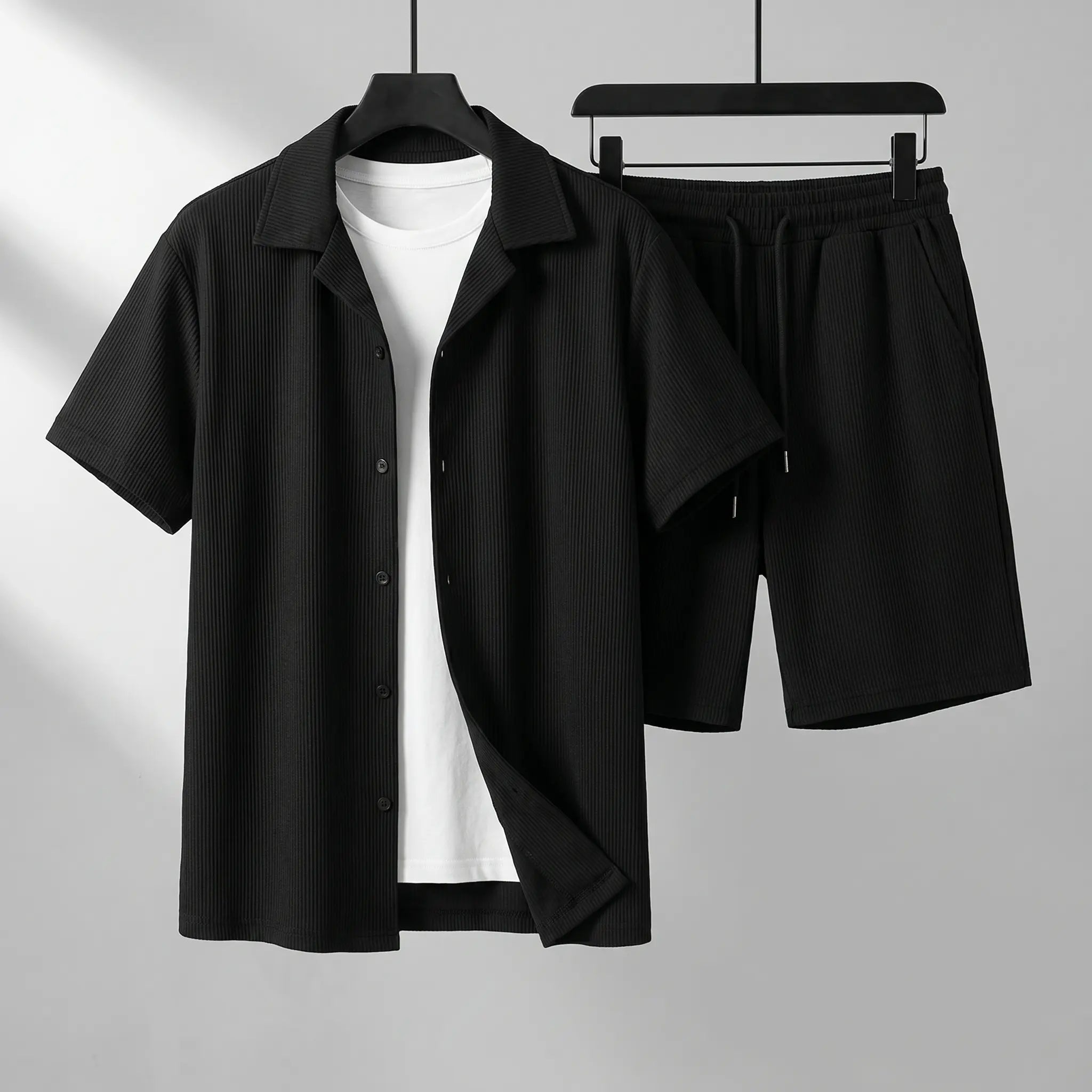 Kaze Ribbed Cotton Set
