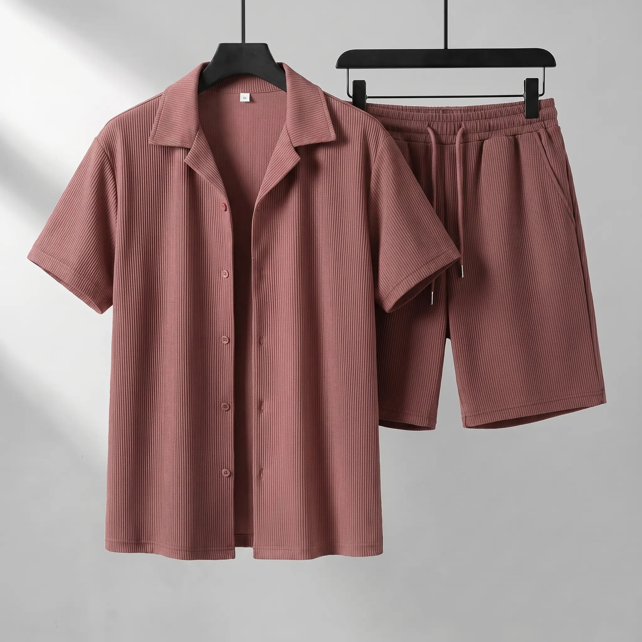 Kaze Ribbed Cotton Set