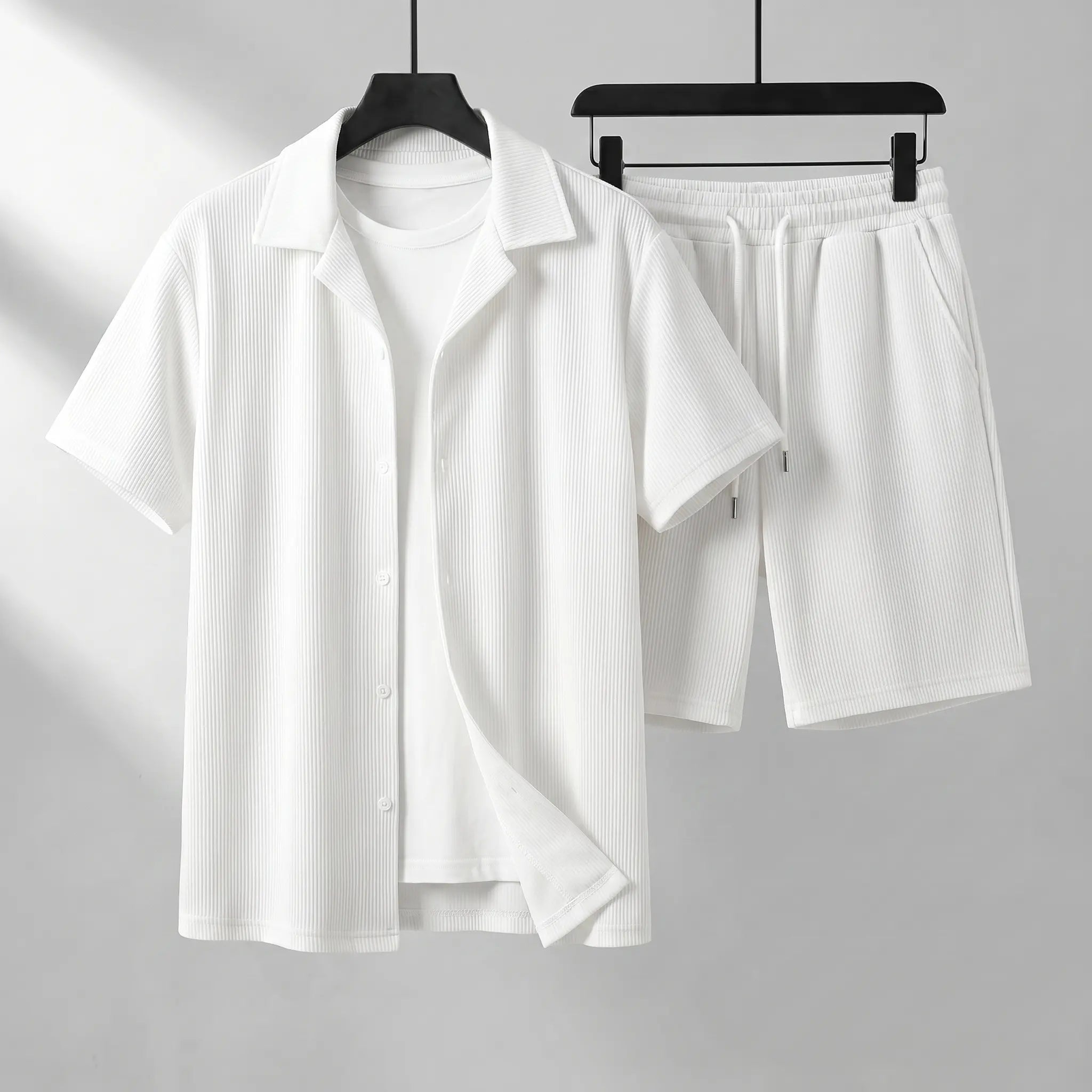 Kaze Ribbed Cotton Set