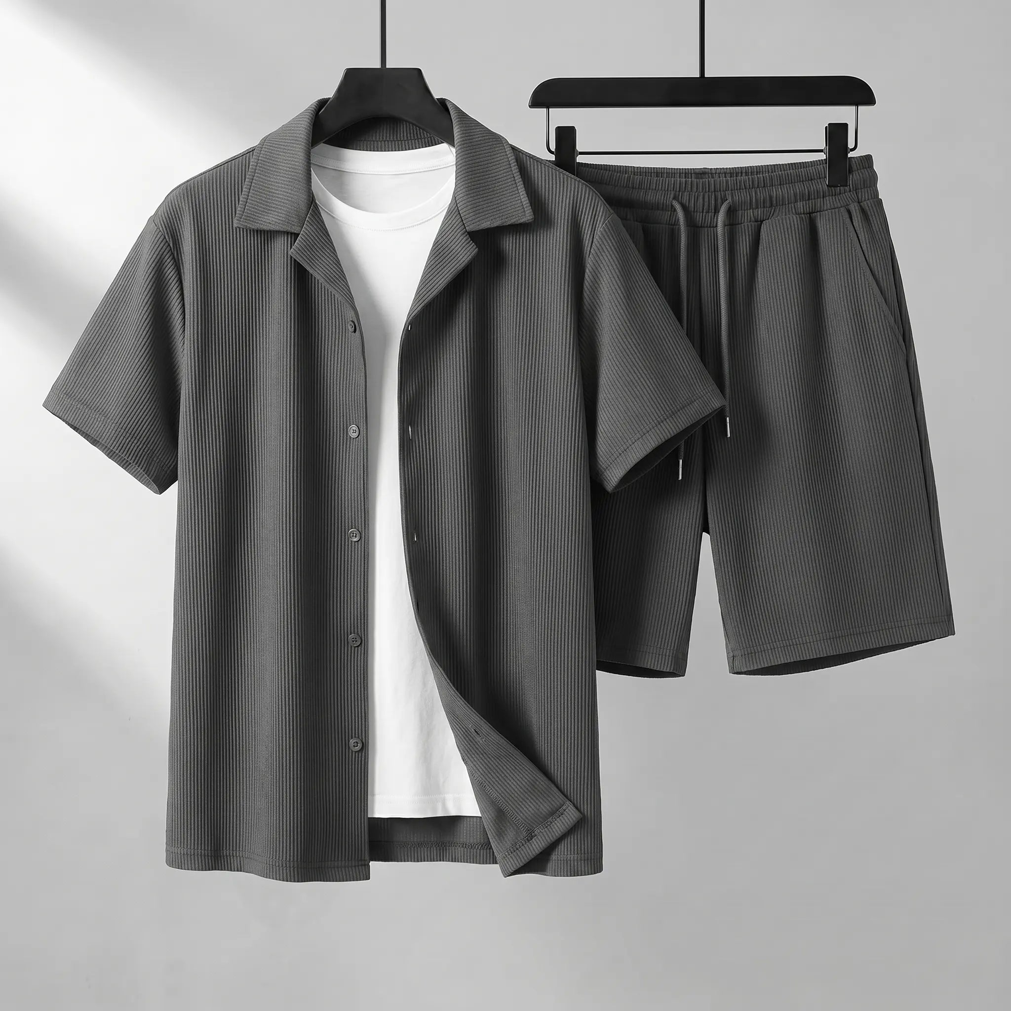 Kaze Ribbed Cotton Set