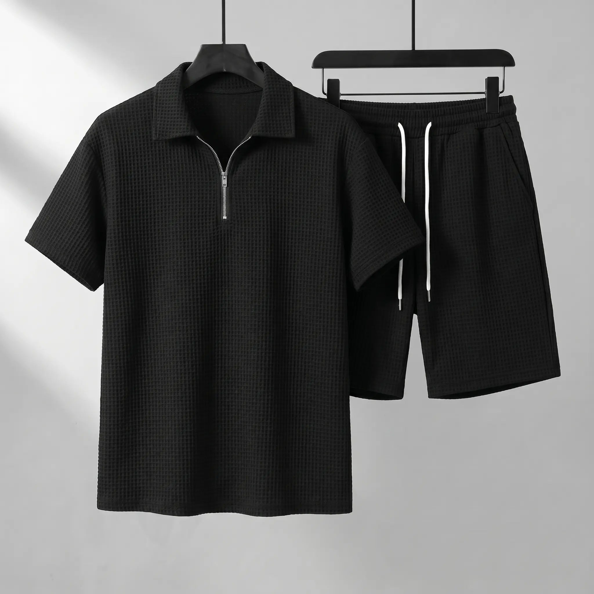 Mino Textured Polo Set
