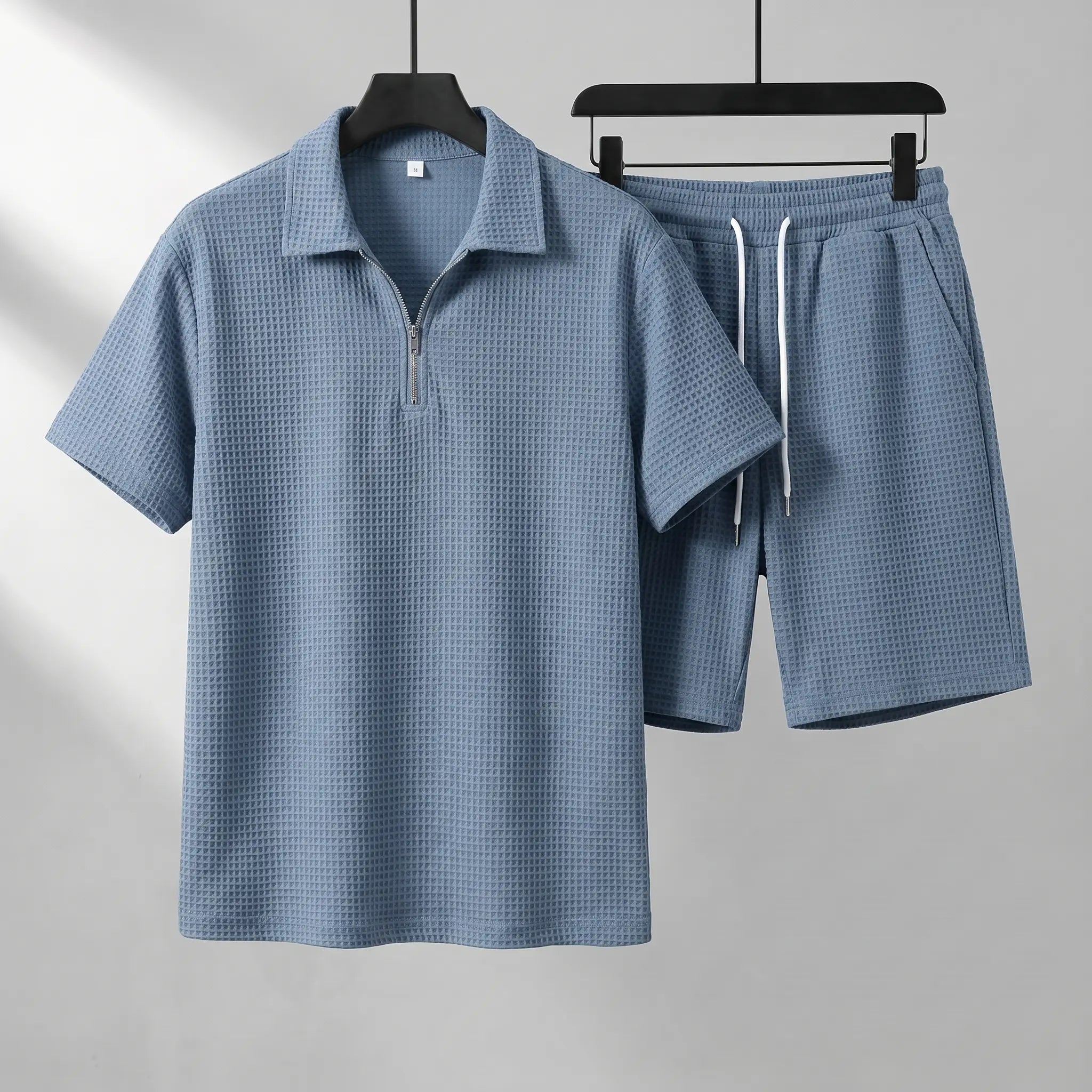 Mino Textured Polo Set