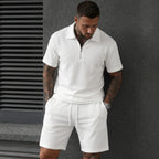 Mino Textured Polo Set